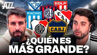¿QUÉ CLUB ES MÁS GRANDE? POPULARIDAD Y PATERNIDADES EN EL FÚTBOL ARGENTINO🔥 DEBATE CON AZZARO EN CEF