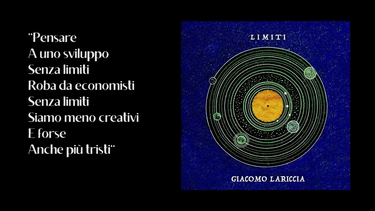 Ver LIMITI - Giacomo Lariccia en YouTube Ver LIMITI - Giacomo Lariccia en YouTube