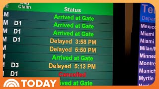 Frustration grows over ripple effects of delays at Newark Airport