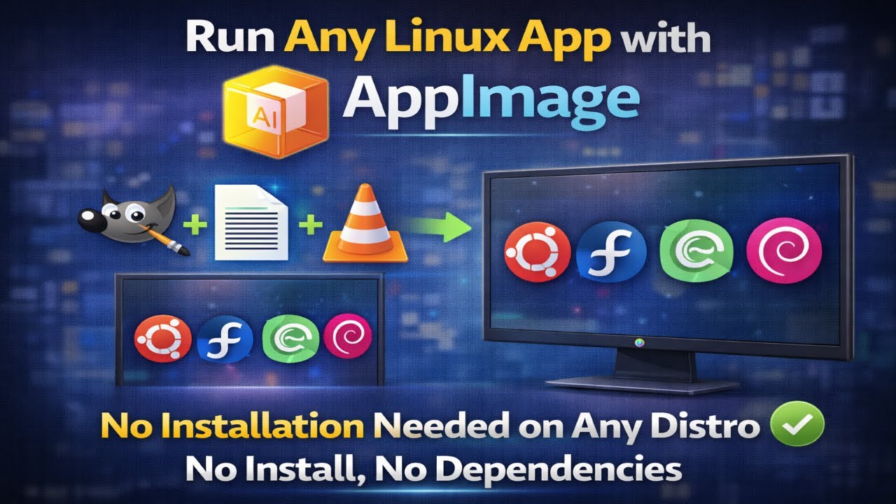 Run Any Linux App with AppImage | No Installation Needed on Any Distro ...