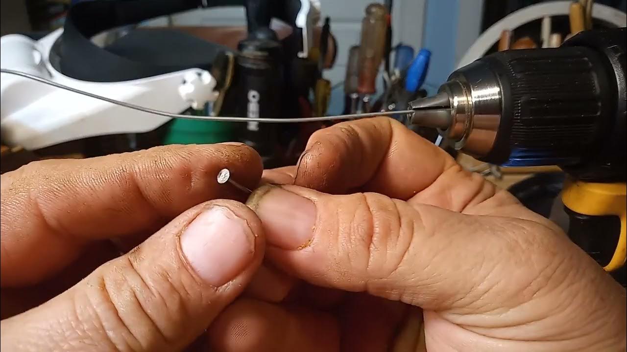 How to make the wire for the right bellow of a quarter hour cuckoo clock. 20220316 043152 YouTube