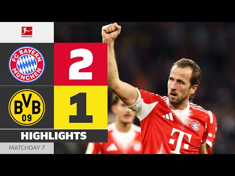 Kane & Olise On Fire! | FC BAYERN - BORUSSIA DORTMUND | Highlights | Matchday 7 – Bundesliga 2025/26