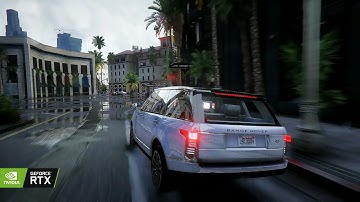 GTA 5 Insane Realistic Graphics Mod WIth Remastered Real Life Weather On RTX 2060!