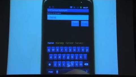 Lecture 4: Android, continued - CSCI E-76 2012 - Harvard Extension School