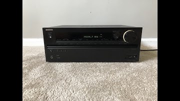 How to Factory Reset Onkyo TX-NR727 7.2 HDMI 4K Bluetooth WiFi Home Theater Surround Receiver