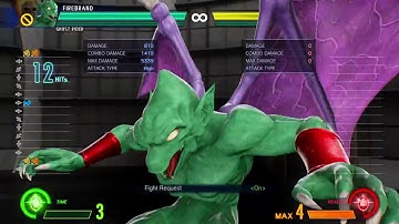 MARVEL VS. CAPCOM: INFINITE Firebrand and ghostrider combo