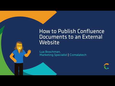 How to Publish Confluence Documents to an External Website