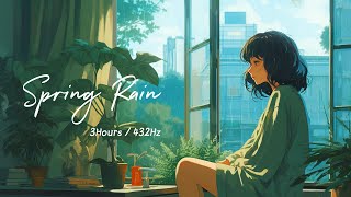 빗소리와 함께 432Hz 피아노 음악, 편안하게 쉬세요 (Spring Rain) 🌧️🎵 by Relaxing Music핑크에이드 1,356 views 10 months ago 3 hours, 6 minutes