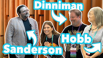 Famous authors answer quickfire questions at Worldcon 2025