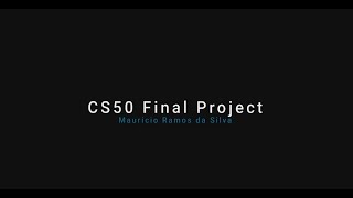 CS50 Final Project 2020
