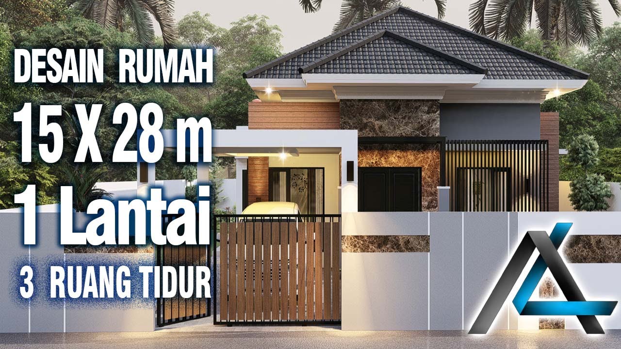 Desain Rumah 12 X 18 5 Meter I Lampung Home Tour Rumah Tropis Modern 2020 Youtube<script async src=