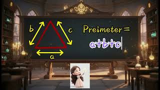 Princess Eva’s Magic Math Class – EP2:Perimeter &amp; Area of a Triangle |Fun Math Cartoon