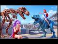 Soda Pop 2 – RUMI vs MIRA 😱 Metal Dinosaur Race Battle | KPop Demon Hunters Lyric Video