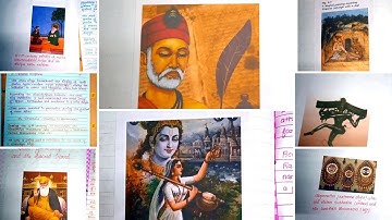 History Class 12 Project File | Bhakti Sufi Traditions | Decoration Ideas