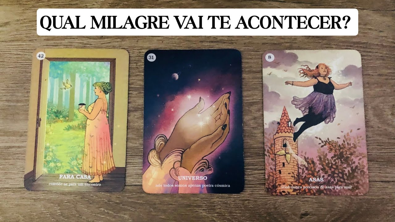 QUAL MILAGRE VAI ACONTECER COM VOCÊ? ✨