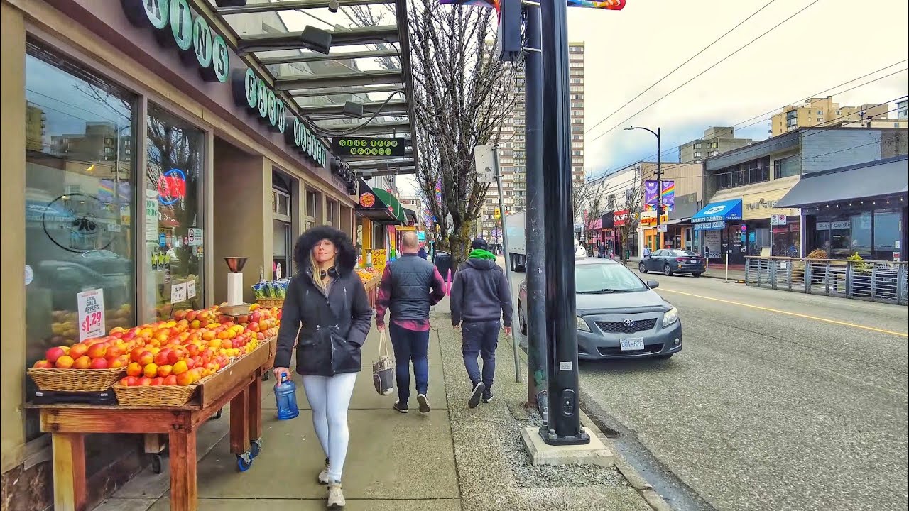 Vancouver Walk - Davie Village to Denman Place