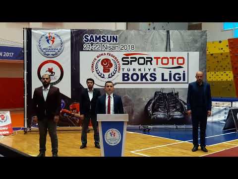 MUSTAFA YARDIM |Süper Toto Türkiye Boks Ligi 6.Hafta Açılış Seremonisi-Samsun 2.gün