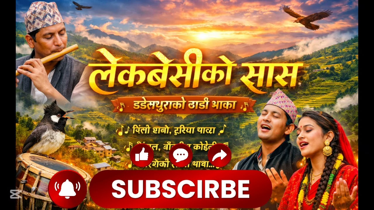 लेकवेसीको सास  मिठो आवाज र मिठो स्वरमा सजिएको ठाडी भागाजस्तै कुञ्जीने  गित।