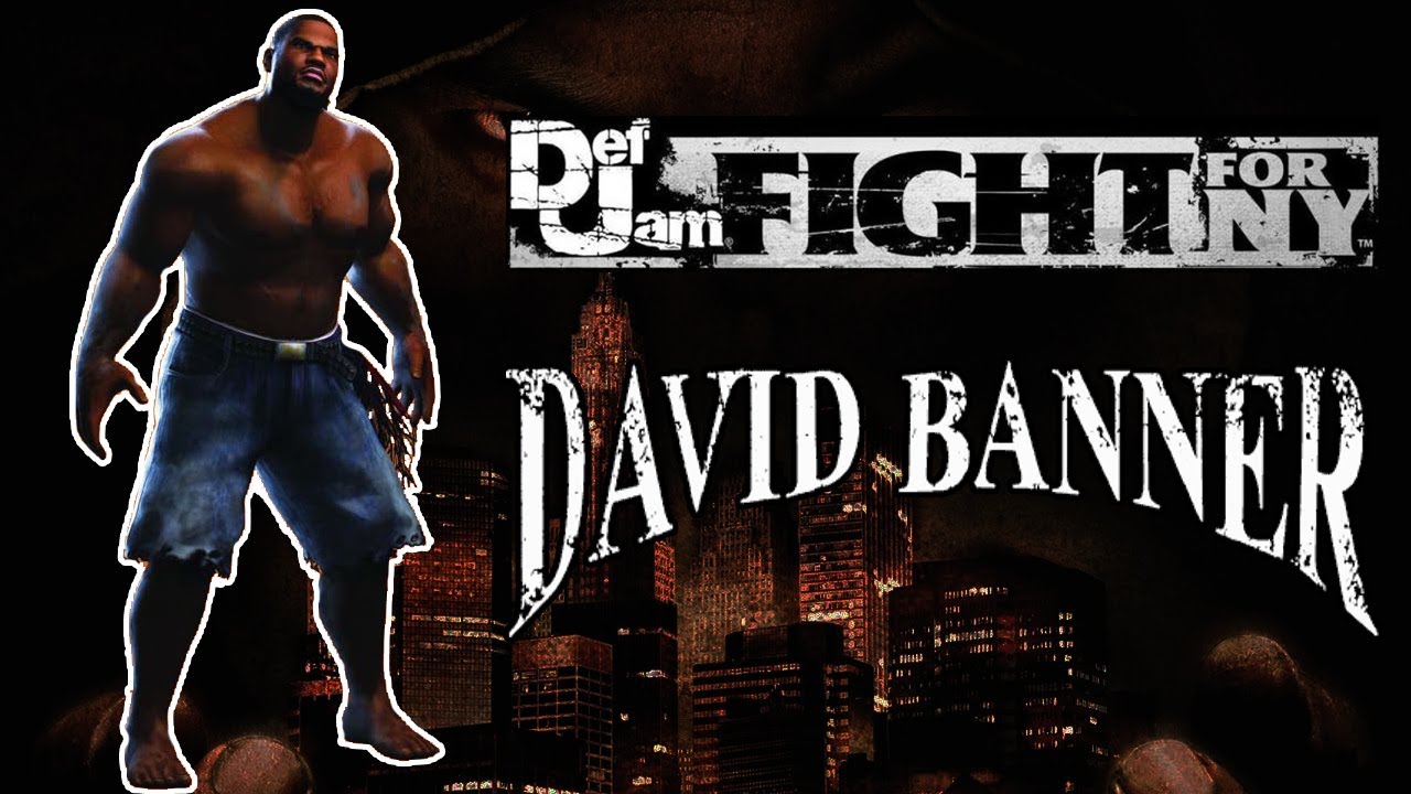  Update  Def Jam FFNY: Character Showcase - David Banner