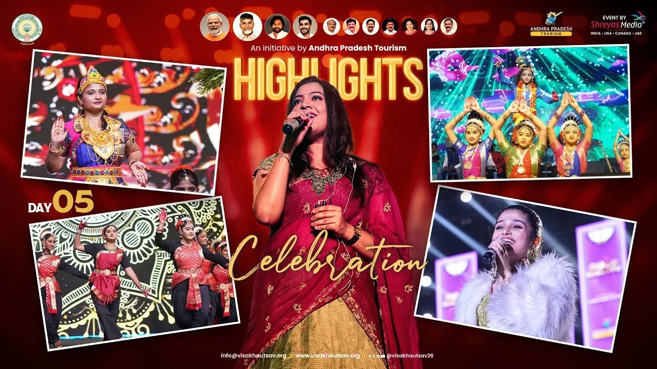 Visakha Utsav Celebrations 2026 Day - 5 Highlights | India's Biggest Beach Festival | Shreyas Group