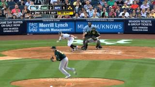 2011/07/22 Yankees' five-run second