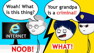 When a Gamer's Grandpa uses Internet