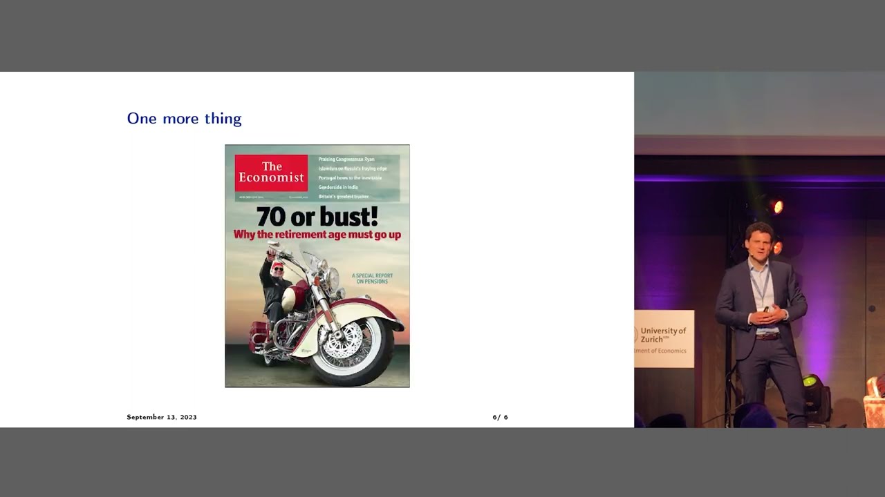 "Pension Reforms", Andreas Haller, Research Slam #1, 2023