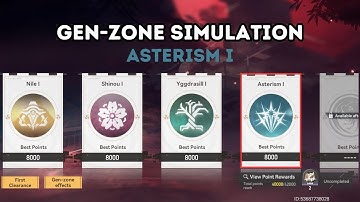 [Aether Gazer] Karasugo Imbroglio: Gen-zone Simulation - Asterism I (Max Difficulty)