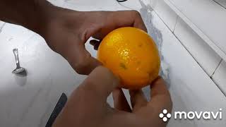 Как правильно почистить апельсин 🍊🍊🍊,how to properly clean the orange