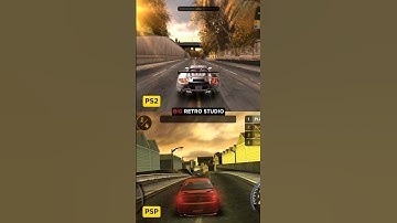 PSP vs PS2 - NEED FOR SPEED: MOST WANTED