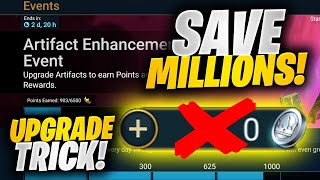 ⚠️GUARANTEED⚠️ WAY TO SAVE MILLIONS OF SILVER UPGRADING ARTIFACTS! | RAID SHADOW LEGENDS