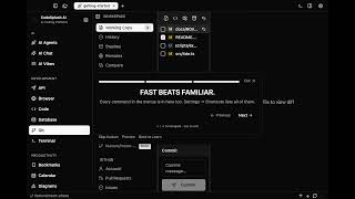 Find anything with the command palette | CodeSplash AI 2.4.20