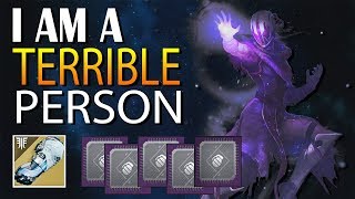 I'm A Terrible Person - Handheld Supernova + Contraverse Hold, OP PvP Build (Destiny 2)