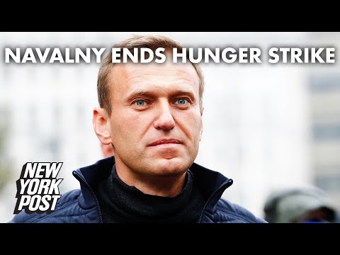 Russian opposition leader Alexei Navalny ends 24-day hunger strike | New York Post