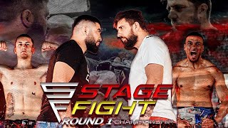 Orjeunesse vs Yagshymuradov | Сидаш vs Сайзону Stage Fight | Round 1 | #MMA