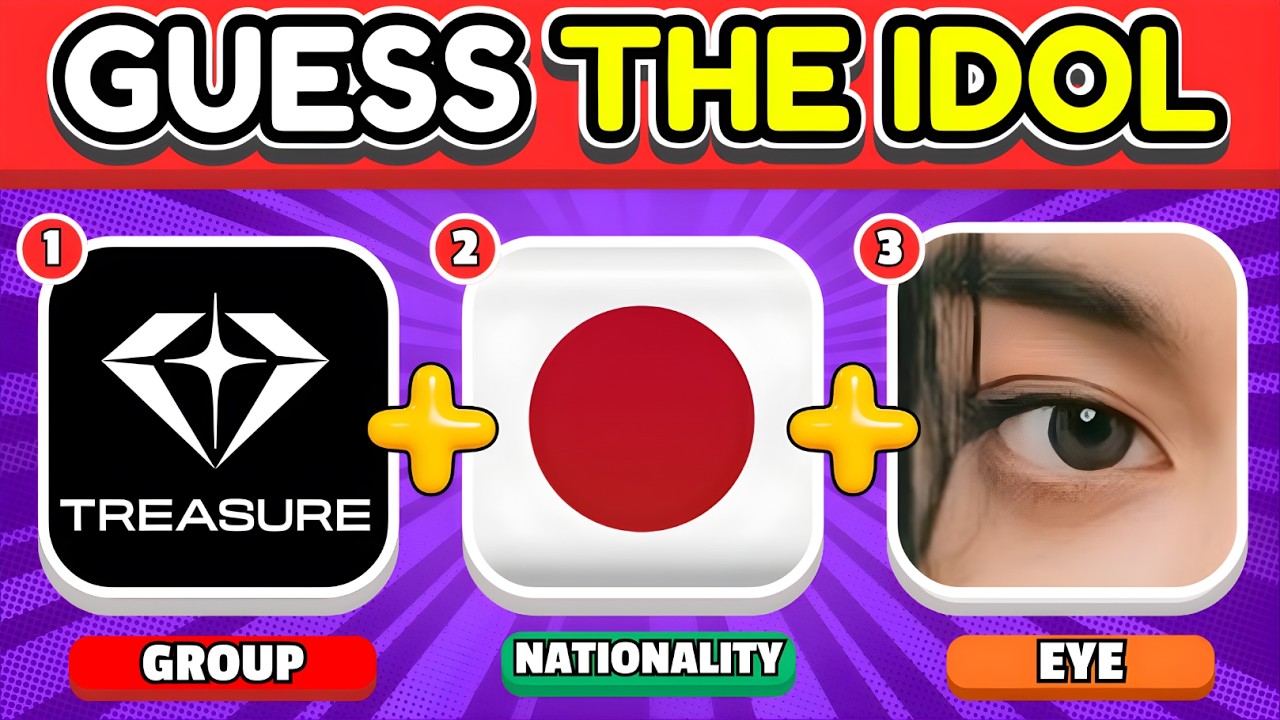 УГАДАЙТЕ K-POP АЙДОЛА ПО 3 ПОДСКАЗКАМ! 😱👀 #2 (Группа + Национальность + Глаза) | Викторина по K-P...