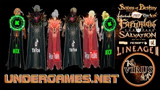 Three Streamer Cloaks for LINDVIOR-INTERLUDE. UnderGames.Net ◄√i®uS►