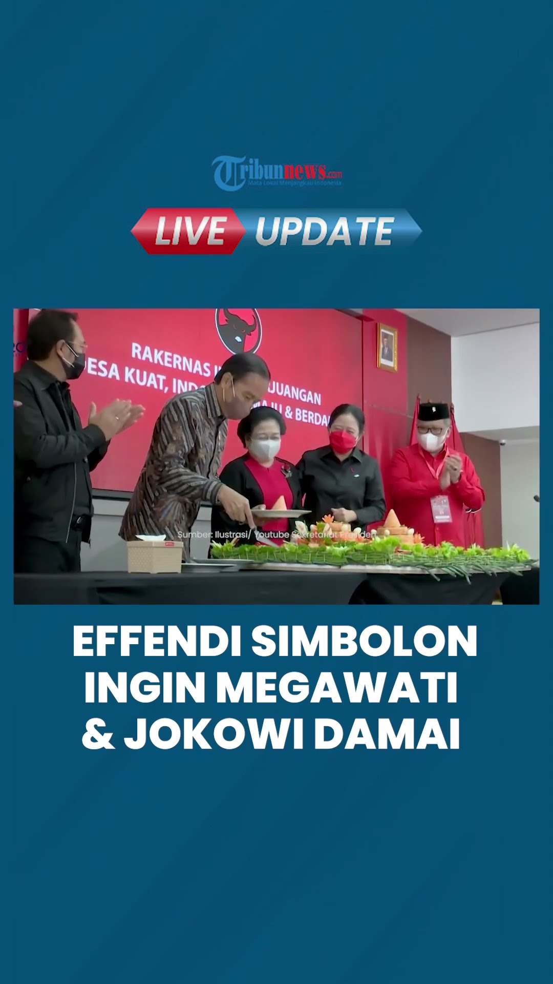 Pesan Eks PDIP, Effendi Simbolon untuk Ketum Megawati: Berbaiklah dengan Jokowi yang Kau Benci Itu