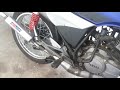 Rxz 135  yy pang exhaust made in malaysia