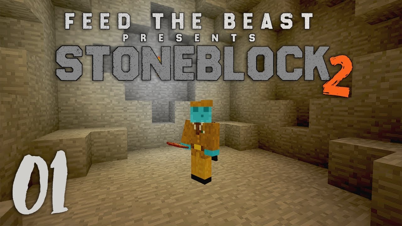 Ftb Stoneblock 2 Ep 1 A New Adventure Modded Minecraft 1 12 2 Ijevin Youtube