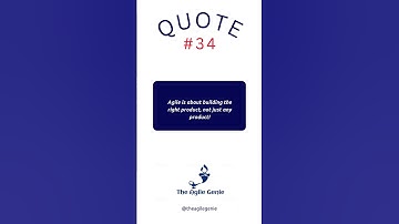 Agile is about building the right product, not just any product!  #agile #project #scrum #ai #safe