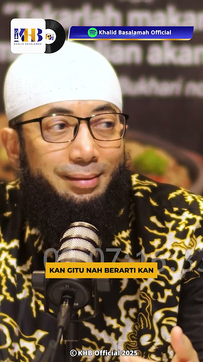 SAHUR KESIANGAN, LANJUT MAKAN ATAU BERHENTI SAAT TERDENGAR ADZAN SUBUH? - KHALID BASALAMAH