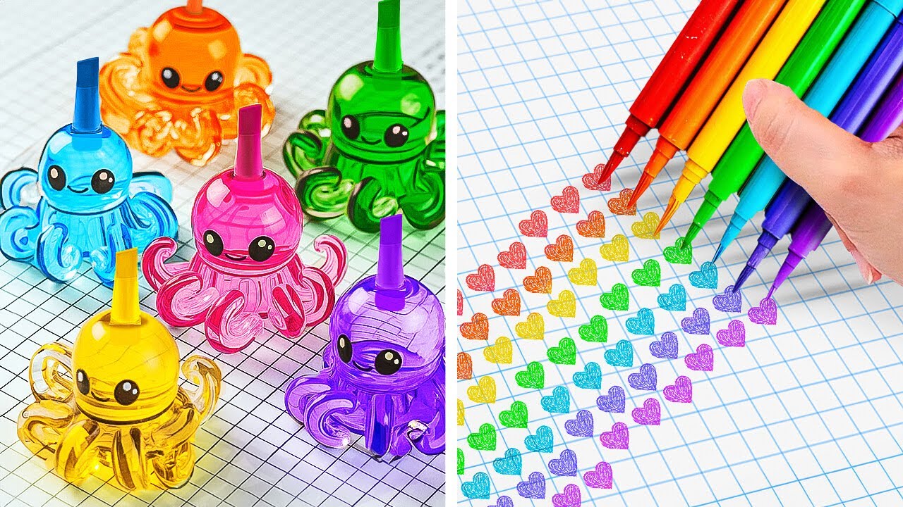 ¡Ilumina tu día escolar con estas manualidades de arcoíris! 🌈✂️