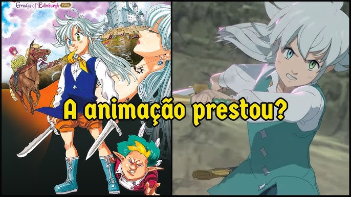 Nanatsu no Taizai: 'Fúria de Edimburgo' estreia na Netflix com