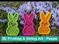 3D Printing / String Art Peep Bunny Rabbit thumbnail