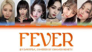 ENHYPEN 'FEVER' Lyrics (CHAINED HEARTS) (Color Coded Lyrics)