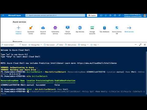 Microsoft Azure Fundamentals Challenge Lab: Run Commands Using Azure Cloud Shell 250203