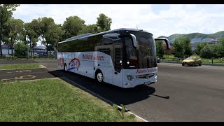 Euro Truck Simulator | Bus Mod | GamePlay!