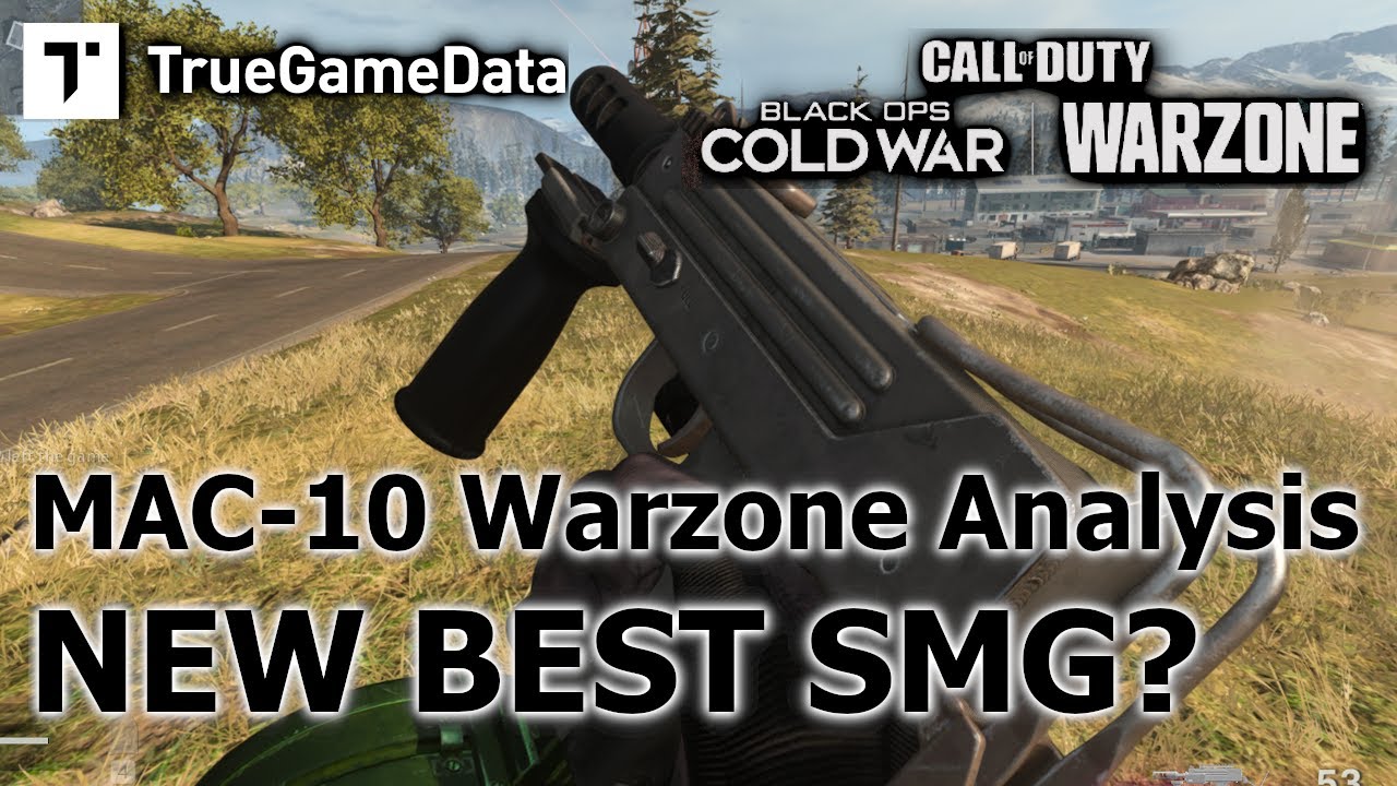 Warzone MAC-10 Stats Analysis (NEW BEST SMG??) - Warzone Cold War  Integration! - YouTube