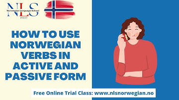 Learn Norwegian | Norwegian Verbs in Active and Passive Form  | Verb Norsk Passiv Aktiv| Episode 128